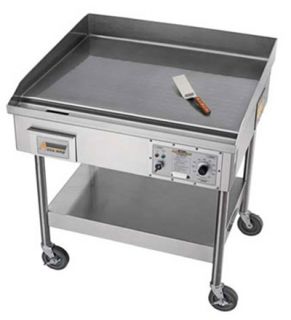 Accutemp Griddle w/ Stand, 24 x 24 in, Stainless, 9.6kw, 208/3 V