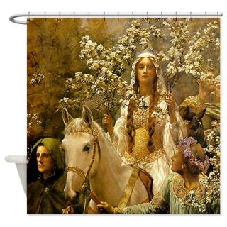  Queen Guinevere by Collier Shower Curtain  Use code FREECART at Checkout