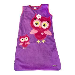 Sozo Owl Nap Sak Wearable Blanket, Purple, Girls