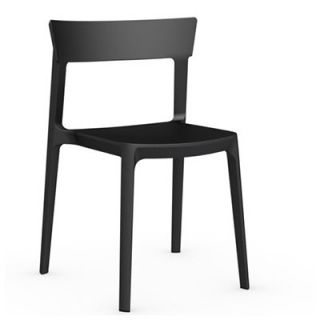 Calligaris Skin Chair CS/1391_P Finish Matte Black