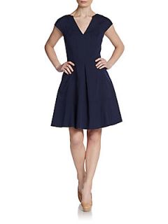 Zorba Fit And Flare Dress   Indigo