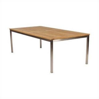 Barlow Tyrie Equino Stainless and Teak Side Table 2EQ22
