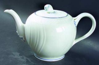 Villeroy & Boch Louisenburg Blau Teapot & Lid, Fine China Dinnerware   Heinrich,