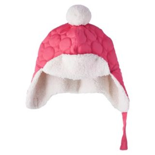 Cherokee Infant Girls Quilted Trapper Hat   Pink