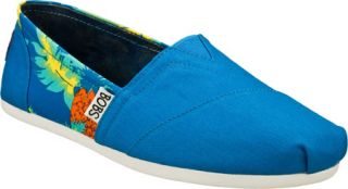 Womens Skechers BOBS Plush Paradise   Blue Casual Shoes