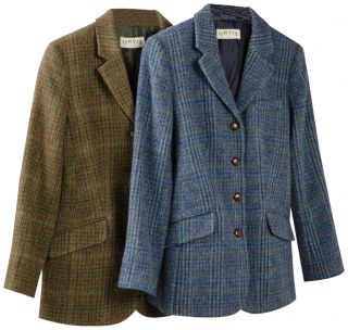 Castle Island Tweed Plaid Jacket / Regular