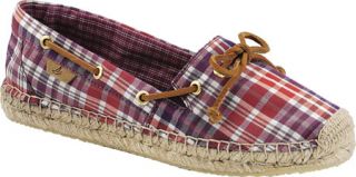 Womens Sperry Top Sider Katama   Pink Plaid Casual Shoes