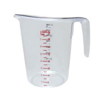 Update International 2 qt Dry Measuring Cup, Polycarbonate