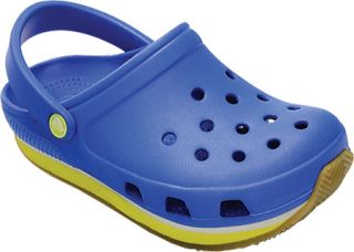 Childrens Crocs Retro Clog   Varsity Blue/Burst Casual Shoes