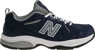 Mens New Balance MX608v3   Suede Navy/White Trainers