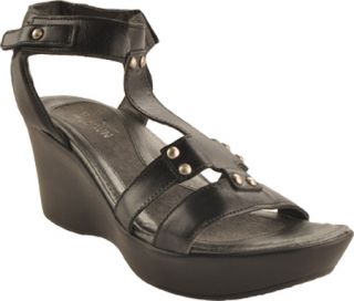 Womens Naot Flirt   Black Madras Leather Casual Shoes