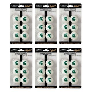 Franklin Michigan State Spartans Table Tennis Balls (WhiteDimensions 9 inches x 10 inches x 5 inches )