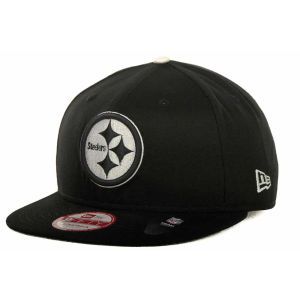 Pittsburgh Steelers New Era NFL Leather Strapper 9FIFTY Strapback Cap