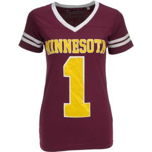 Minnesota Golden Gophers NCAA Womens Casey Vneck Jersey T Shirt