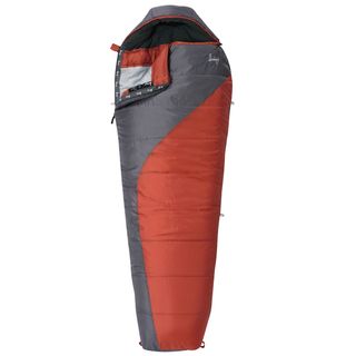 Slumberjack Lone Pine 0 Deg Long Lh Sleeping Bag (86 inches long x 33 inches wideFleece lined hood provides added warmth and comfortTwo layer, off set construction and differential cut prevents cold spotsFlip over hood allows user to flip the hood inside 