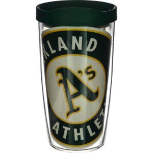 Oakland Athletics Tervis Tumbler 16oz. Colossal Wrap Tumbler with Lid