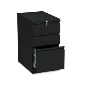 HON Efficiencies Mobile Pedestal File with One File/Two Box Drawers, 22.88 D