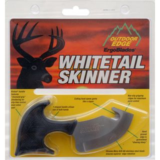 Outdoor Edge Whitetail Skinner (BlackDimensions 4 inches wide x 5 inches long x 2 inches depthWeight 1 pound2.5 inch bladeBefore purchasing this product, please familiarize yourself with the appropriate state and local regulations by contacting your loc