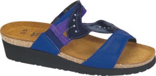 Womens Naot Kimberly   Royal Blue/Purple/Navy Patent Casual Shoes