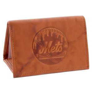 New York Mets Rico Industries Embossed Trifold Wallet