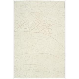 Hand tufted Escalade Ivory Blend Rug (5 X 76)