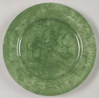 Nikko Meadow Salad Plate, Fine China Dinnerware   Homeplate,Textured Solid Green