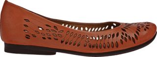 Womens Cobb Hill Esme   Spice Full Grain Leather Ballet Flats