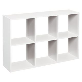 ClosetMaid 6 Cube Mini Cubeicals   White