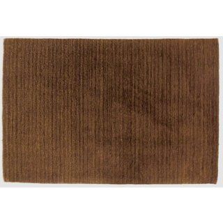 Celebration Wool Solid Chocolate Area Rug (6 X 9)