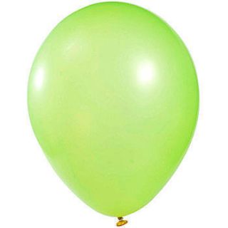 Green Neon Latex Balloons