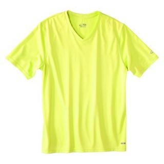 C9 By Champion Mens Advanced Duo Dry Endurance V  Neck Tee   Solar Flare XL
