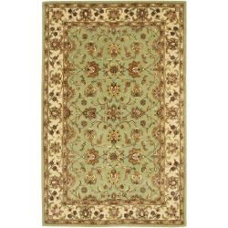 Hand tufted Mandara Oriental Wool Rug (5 X 76) (Gold, orange, brown, beige, burgundy, black, ivoryPattern OrientalTip We recommend the use of a  non skid pad to keep the rug in place on smooth surfaces. All rug sizes are approximate. Due to the differen