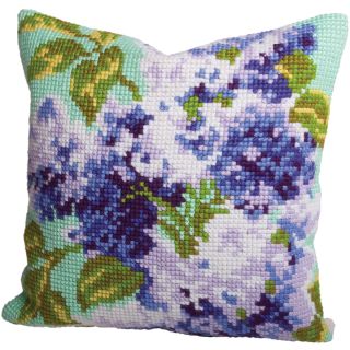 Lilas Double Pillow Cross Stitch Kit