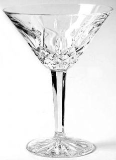 Waterford Lismore Martini Glass   Vertical Cut On Bowl,Multisided Stem
