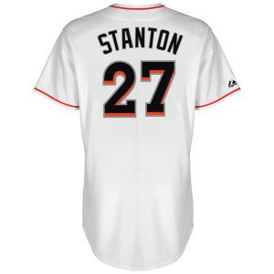 Miami Marlins Giancarlo Stanton Majestic MLB Youth Player Replica Jersey