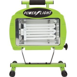 Designers Edge Portable Worklight   65 Watt Fluorescent Single Bulb, Model# L 