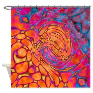  Red Jelly Shower Curtain  Use code FREECART at Checkout