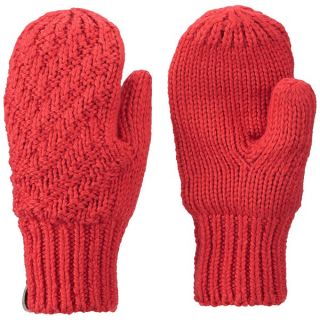 Columbia Sportswear Cabled Cutie Mittens (For Women)   RED HIBISCUS (L/XL )