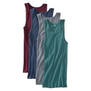 Fruit of the Loom Mens A Shirts 4 Pack   Assorted Colors M