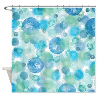  Blue Bubbles Shower Curtain  Use code FREECART at Checkout