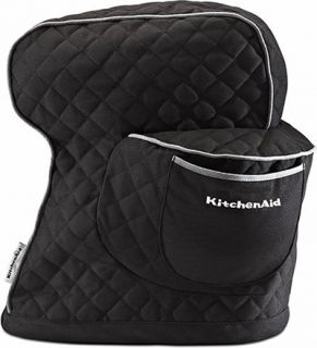 KitchenAid Fitted Cover for KitchenAid Tilt Head Stand Mixers, Black