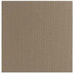 Self stick Beige Carpet Tiles (120 Square Feet) (BeigeComes in a case of 10 boxes at 12 square feet per boxEach tile measures 12 square inchesCase covers 120 square feet, or one 12 x 10 roomEach tile is self adhesive, stain , mold , mildew , moisture  and