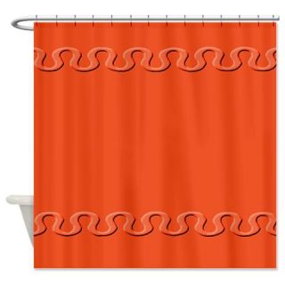  Tangerine Tango Shower Curtain  Use code FREECART at Checkout