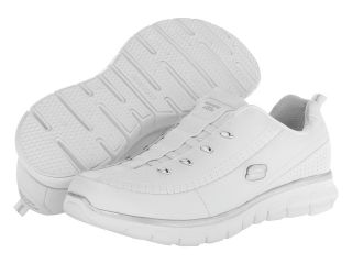 SKECHERS Elite Class Womens Lace up casual Shoes (White)