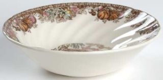 Johnson Brothers Autumn Monarch Coupe Cereal Bowl, Fine China Dinnerware   Fruit