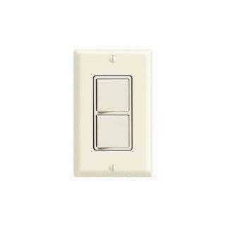Leviton 5641I Light Switch, Decora Combination Switch, SinglePole Ivory
