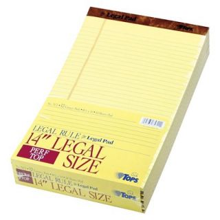 TOPS The Legal Perforated Pads   50 Sheets Per Pad
