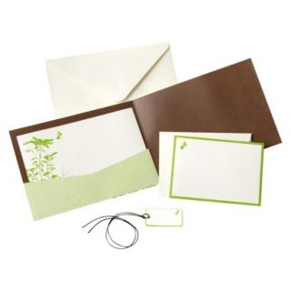 Floral Wedding Invitation Kit   Green (25 Count)
