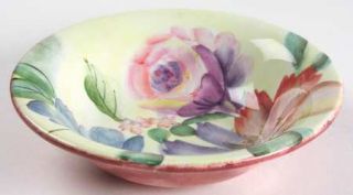 Pfaltzgraff Flower Market Rim Soup Bowl, Fine China Dinnerware   Multicolor Hand