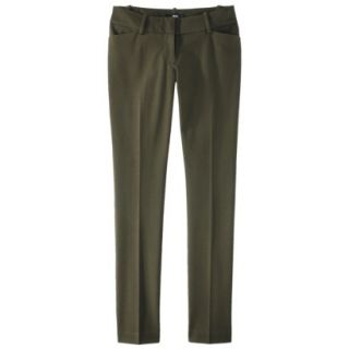 Mossimo Womens Full Length Pant (Unique Fit)   Peabody Green 6